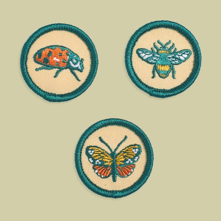 Écusson à repasser : Insignes d'insectes pour la vente par Mustard Beetle