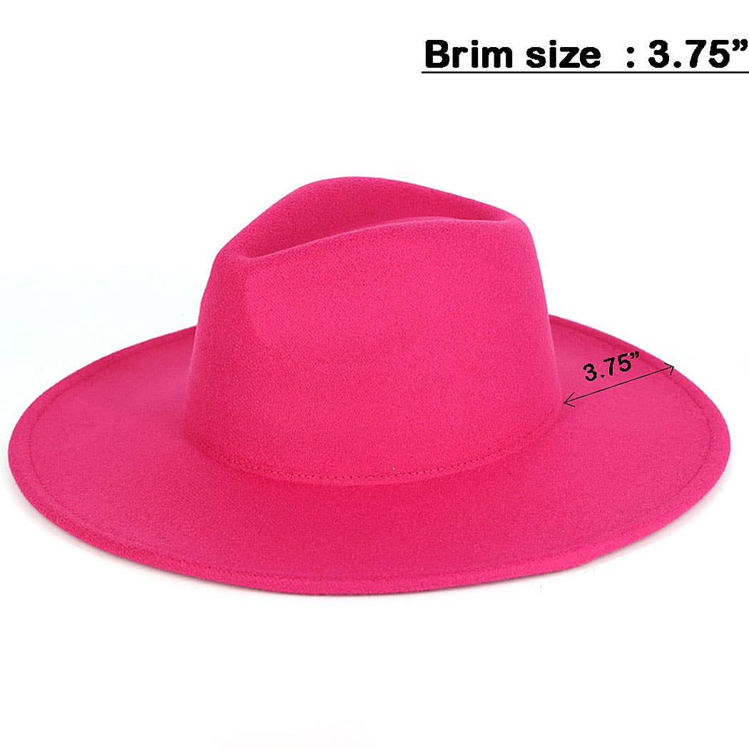 3AM BY H&D ACCESSORIES - Wholesale Fedora - Women's - SOLID PANAMA HAT2