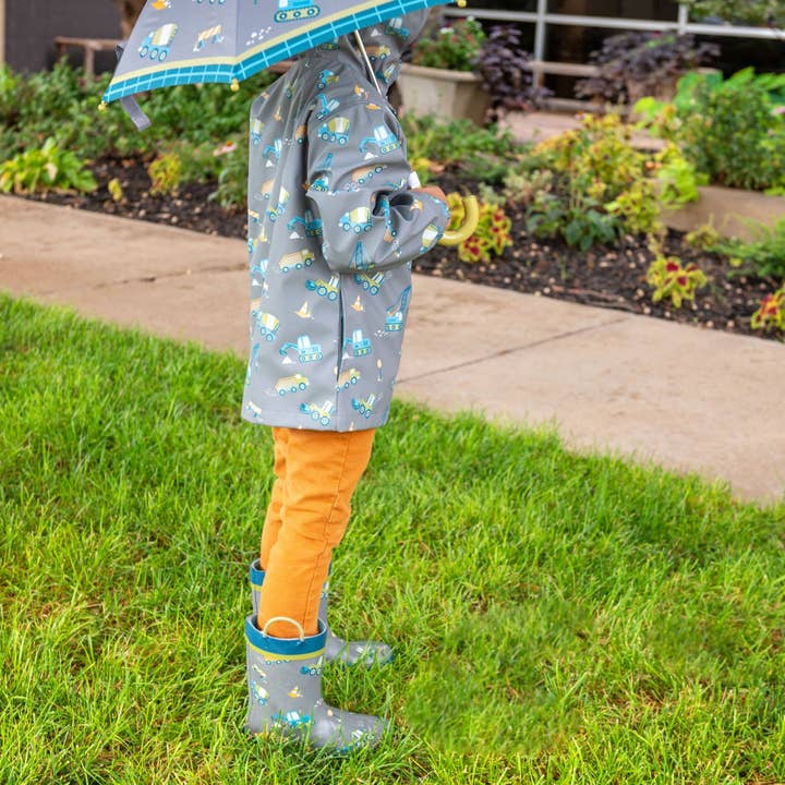 Stephen Joseph Gifts - Wholesale Raincoat - Kids - Construction Raincoat