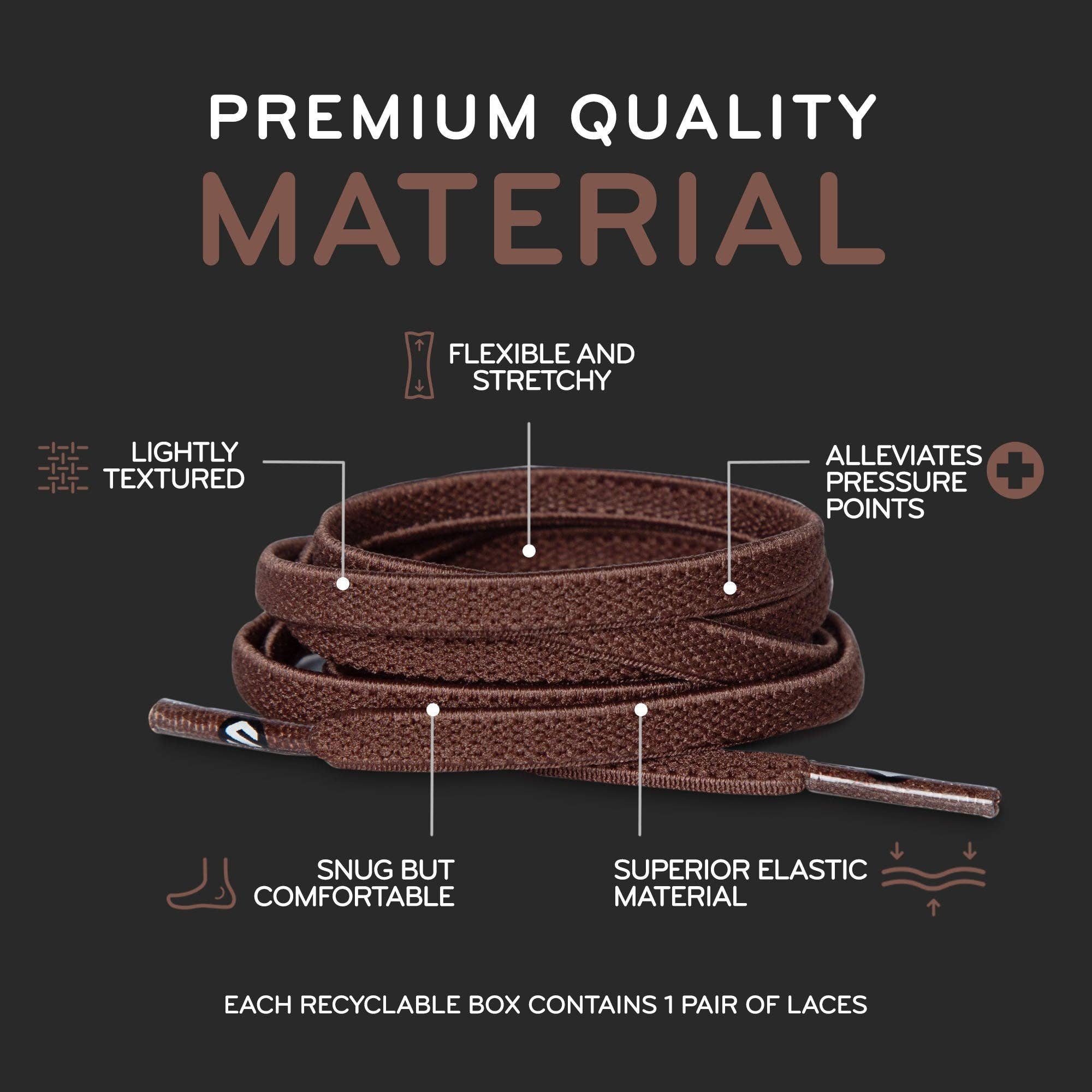 The Original Stretchlace - Vendita all'ingrosso Lacci per scarpe - Unisex - Lacci per scarpe elastici piatti10