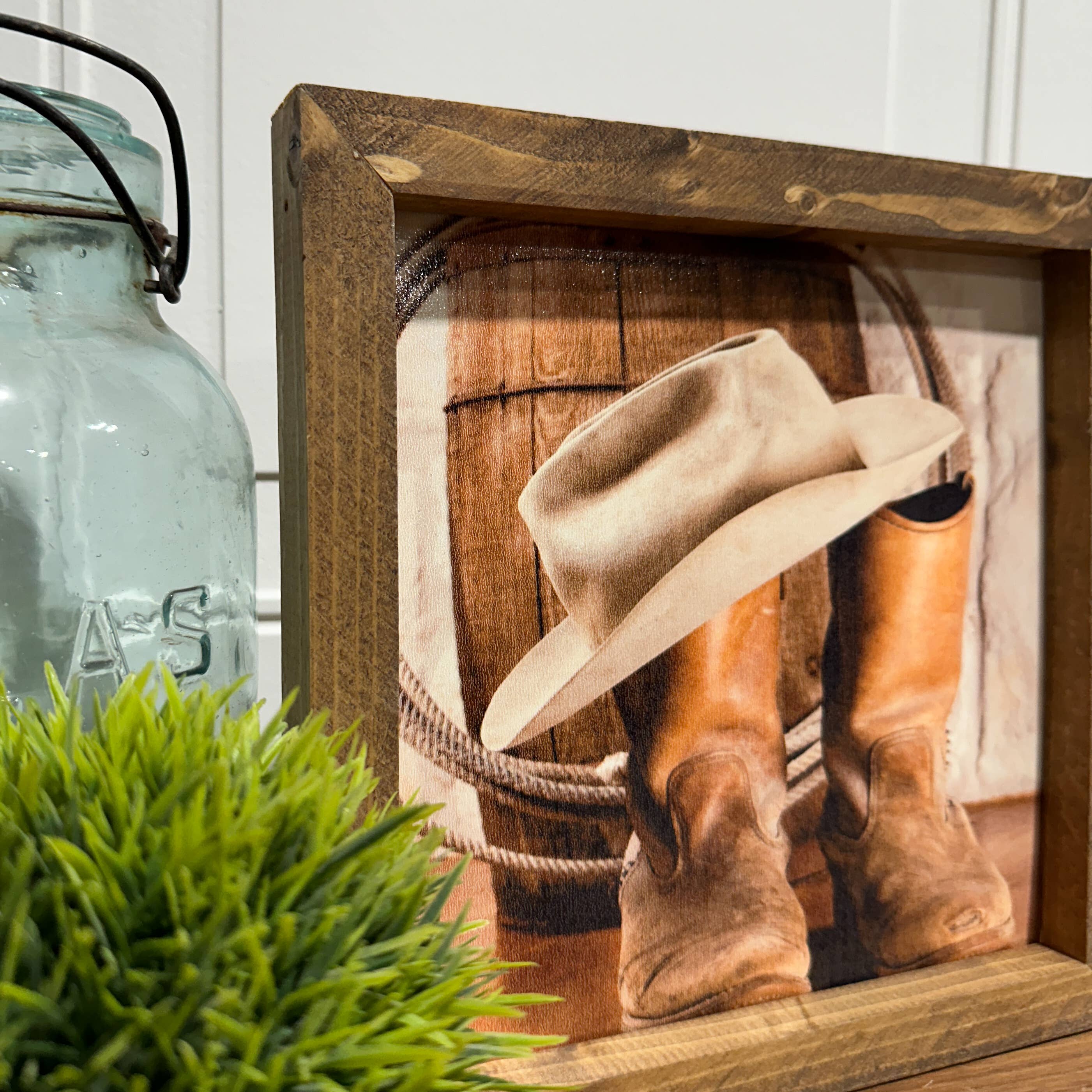 The Broken Board – Großhandel Kunstdruck – Cowboy-Ausrüstung4