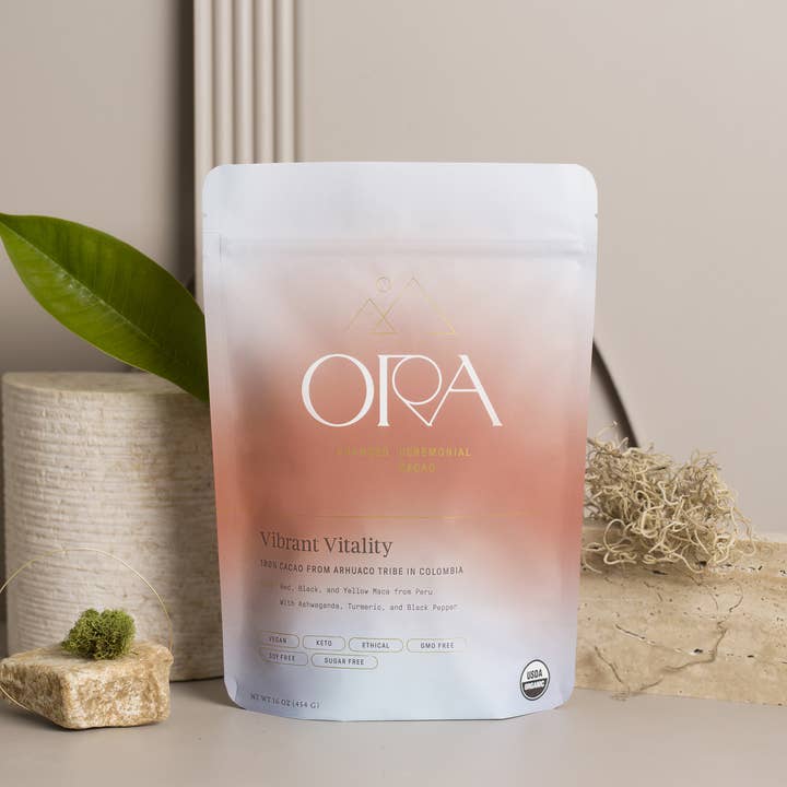 Ora Cacao - Wholesale Hot Cocoa Mix/Kit - Vibrant Vitality Cacao - Organic Ceremonial Chocolate