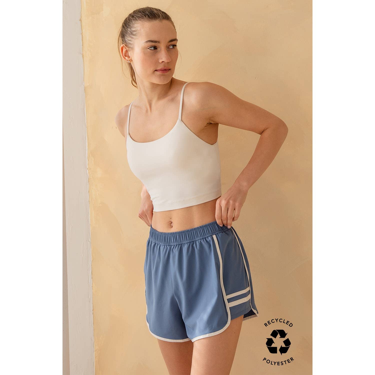 Rae Mode - Wholesale Athletic Shorts - Women's - RECYCLED BUTTER TIGER SHORT19