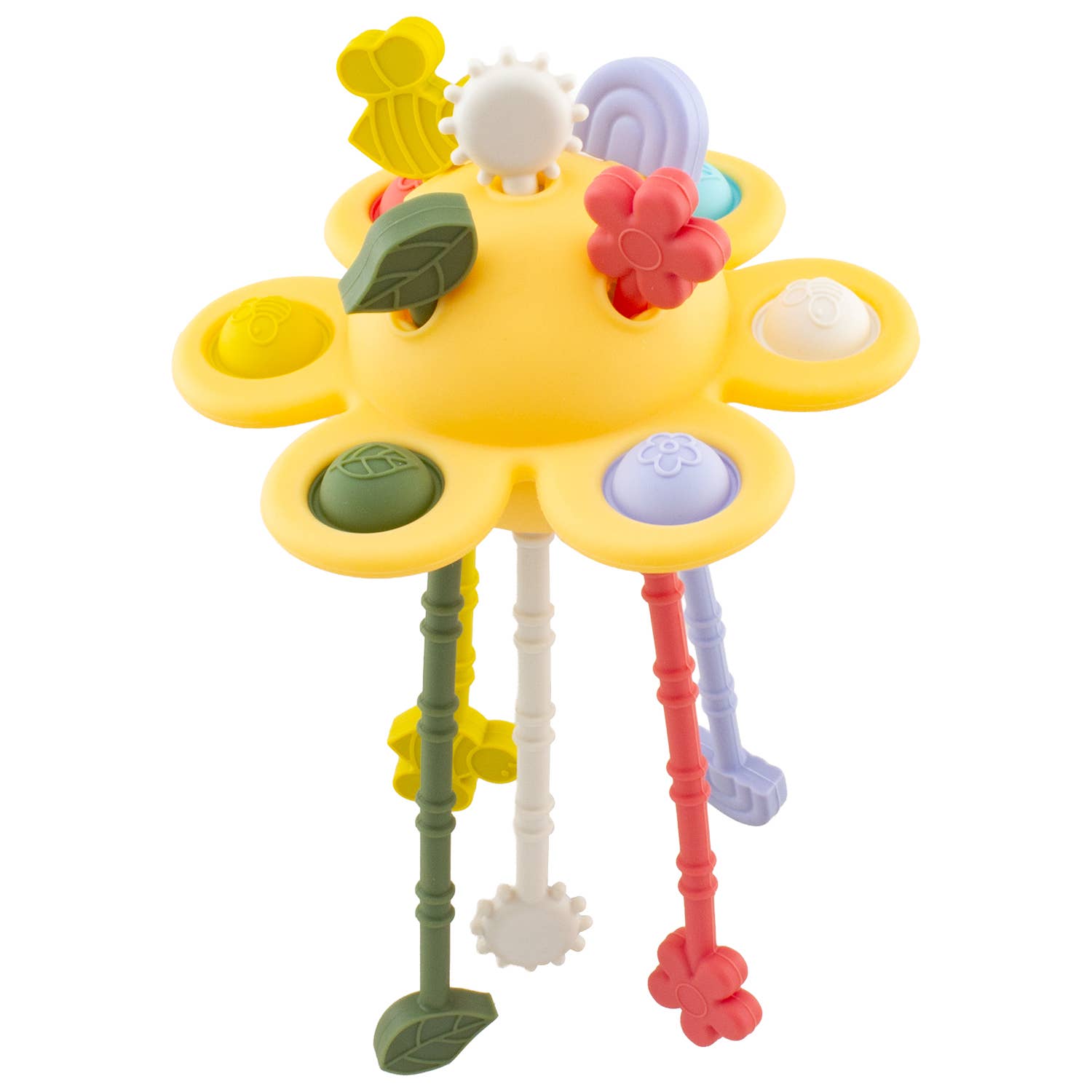 Ulysse Couleurs d'Enfance - Wholesale Squishy Toy - Kids & Baby - SILICONE: YELLOW MOON TEETHER TOY1