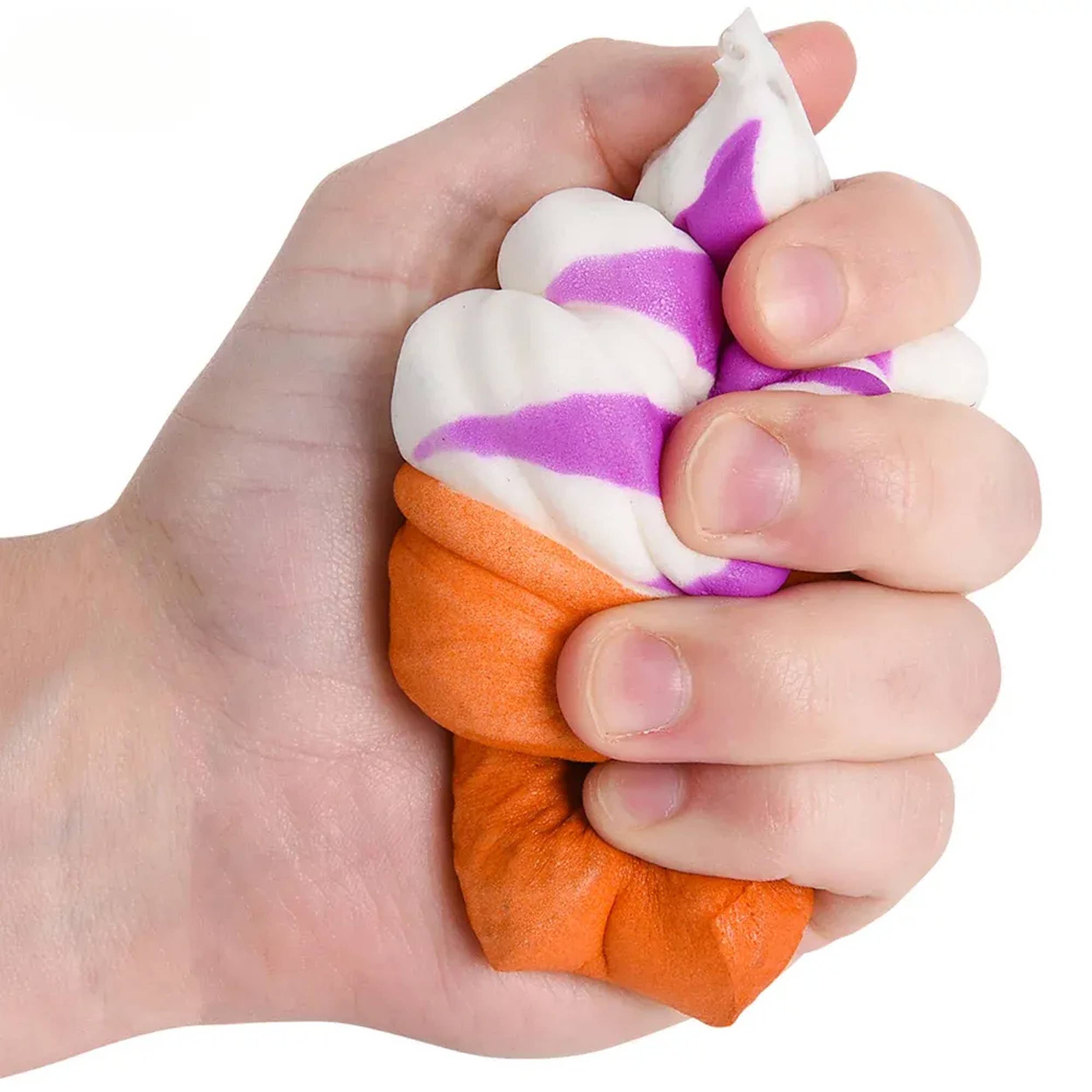 JSBlueRidge Toys - Wholesale Fidget toy – Kids - Ice Cream Squishy Fidget Kids Toy- Assorted2