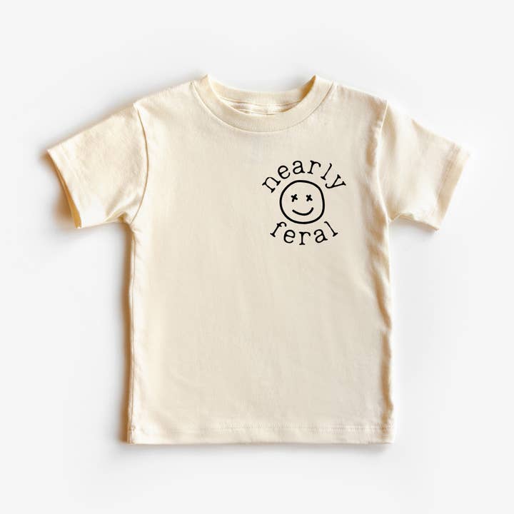 Nearly Feral | 100% Cotton Baby Bodysuit or Tee for wholesale by Wildflowers + Cotton