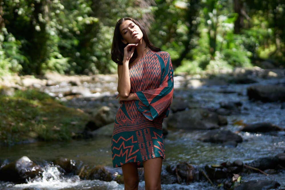 Bijondo - Wholesale Dress - Women's - Short rayon dress Charlize6