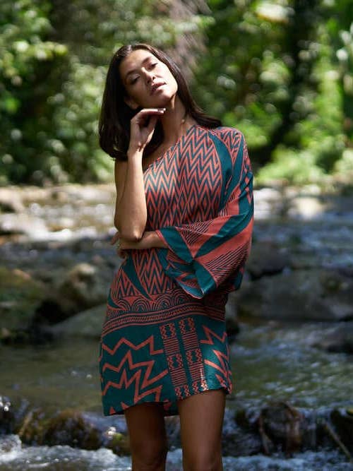 Bijondo - Wholesale Dress - Women's - Short rayon dress Charlize6