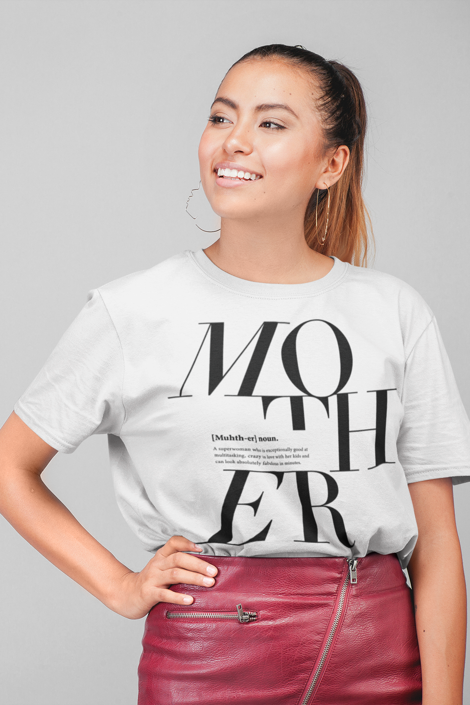 Tony by Toni - Wholesale Screen Printed T-Shirt - Women's - Mother logo Remix T-shirt2