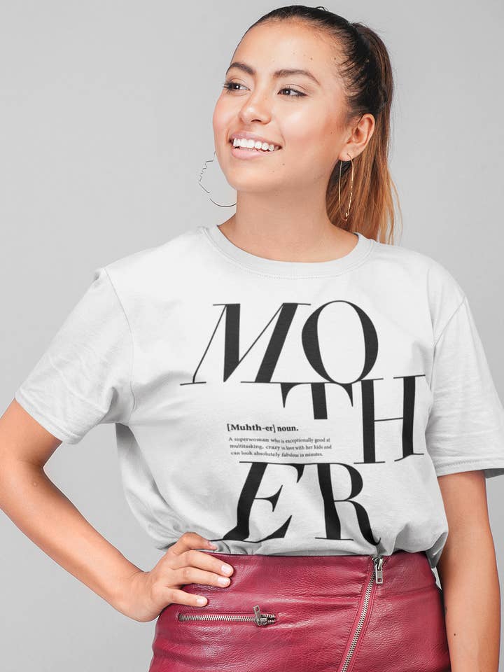 Tony by Toni - Wholesale Screen Printed T-Shirt - Women's - Mother logo Remix T-shirt2