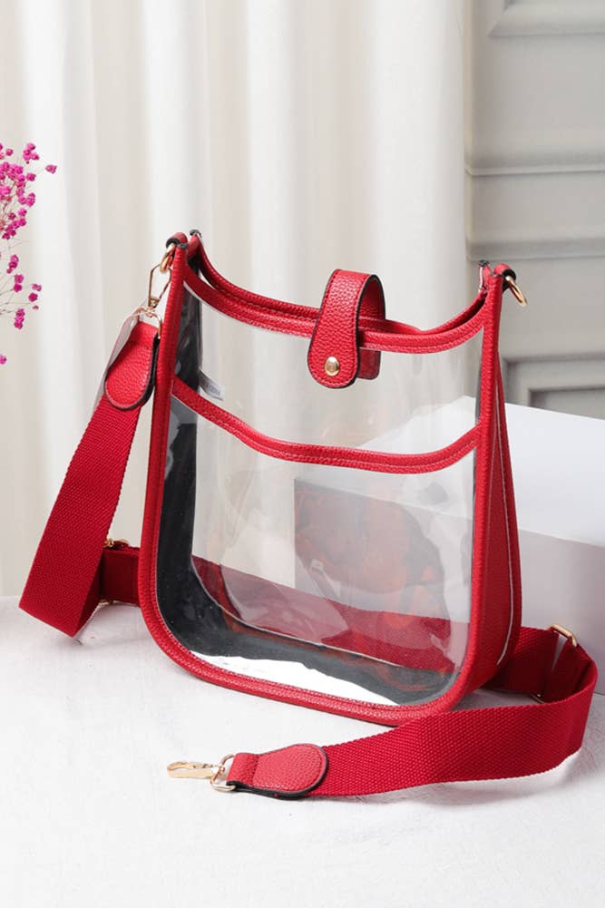 Hana – wholesale Crossbody bag – Women's – Clear Stadium Crossbody Bag9