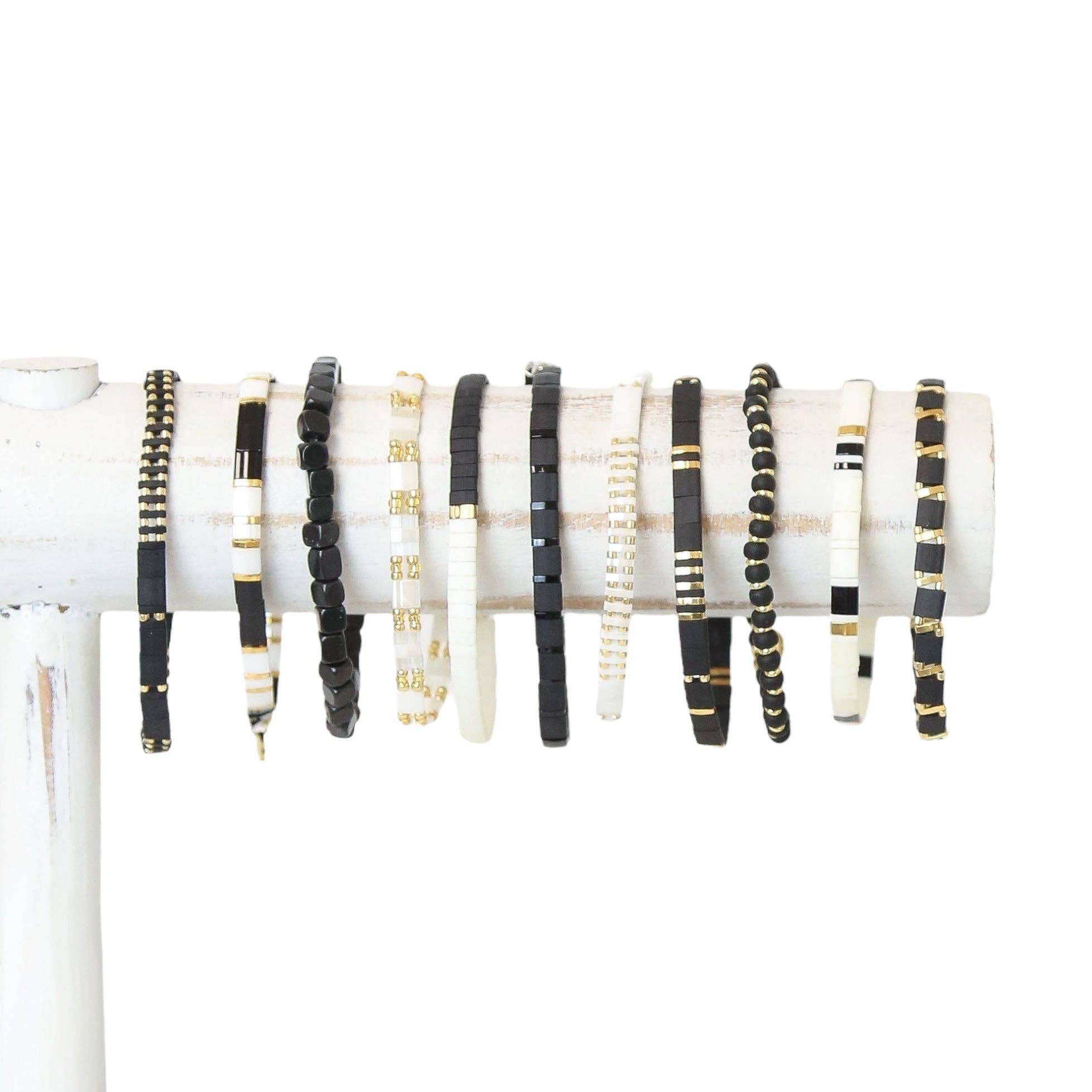 Mack & Rex - Wholesale Beaded Bracelet - MIDNIGHT PERFUME - Tila Bead Bracelets11