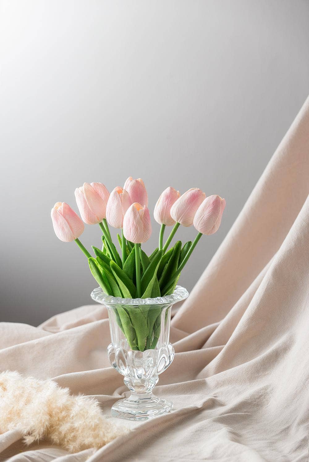 A&B Home Group Inc. - Wholesale Vaas - Crystal Elegance glazen vaas D11,4x15 cm3