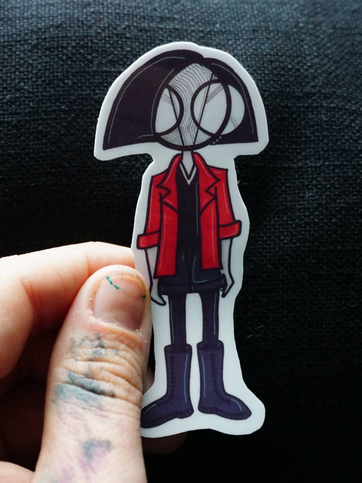 Autocollant en vinyle Jane pour la vente par Harth Creations