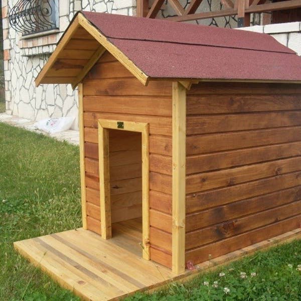 Deholzwart GmbH - Wholesale Pet Outdoor Tent - Dog - Doggy dog houses- brown kennel4