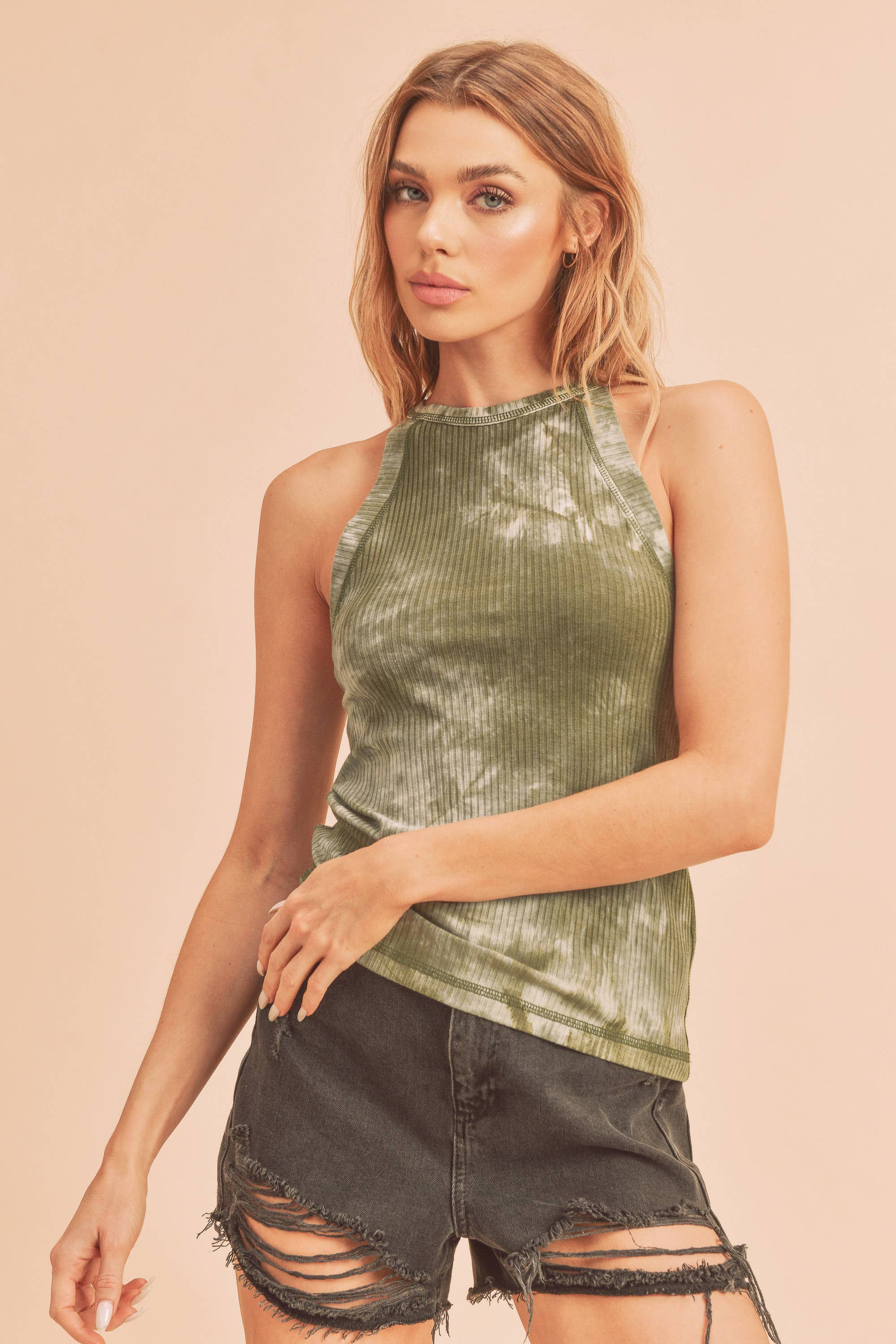 AEMI + CO – Engroshandel Tanktop – Kvinder – 843AN Edie Tie Dye Tank51