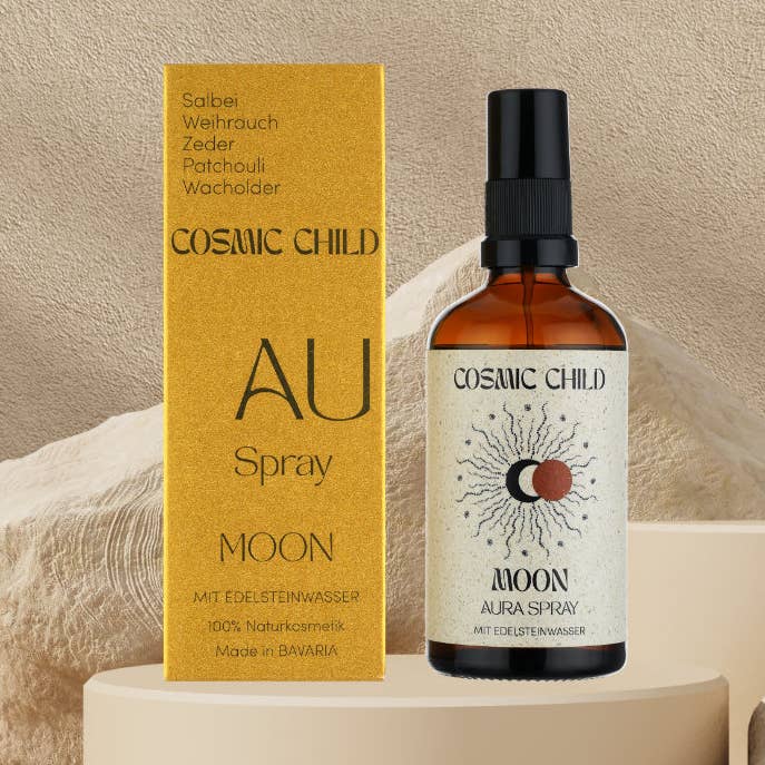 Spray d'aura MOON pour la vente par COSMIC CHILD