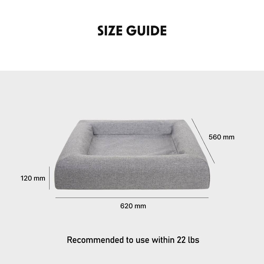 HOWLPOT. USA - Wholesale Pet Bed - Cat/Dog - Memory Foam (Night Grey)7