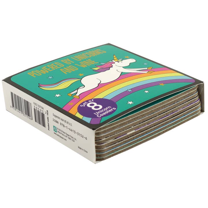 Peter Pauper Press - Wholesale Coasters - Unicorn Coasters (Set of 8)9