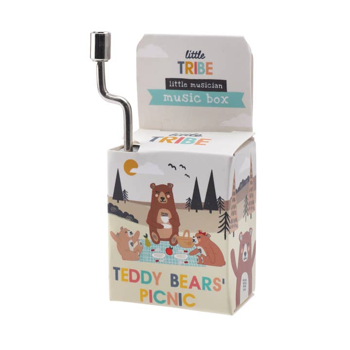 Caja de música Little Tribe «Teddy Bear's Picnic» para venta al por mayor de CGB Giftware