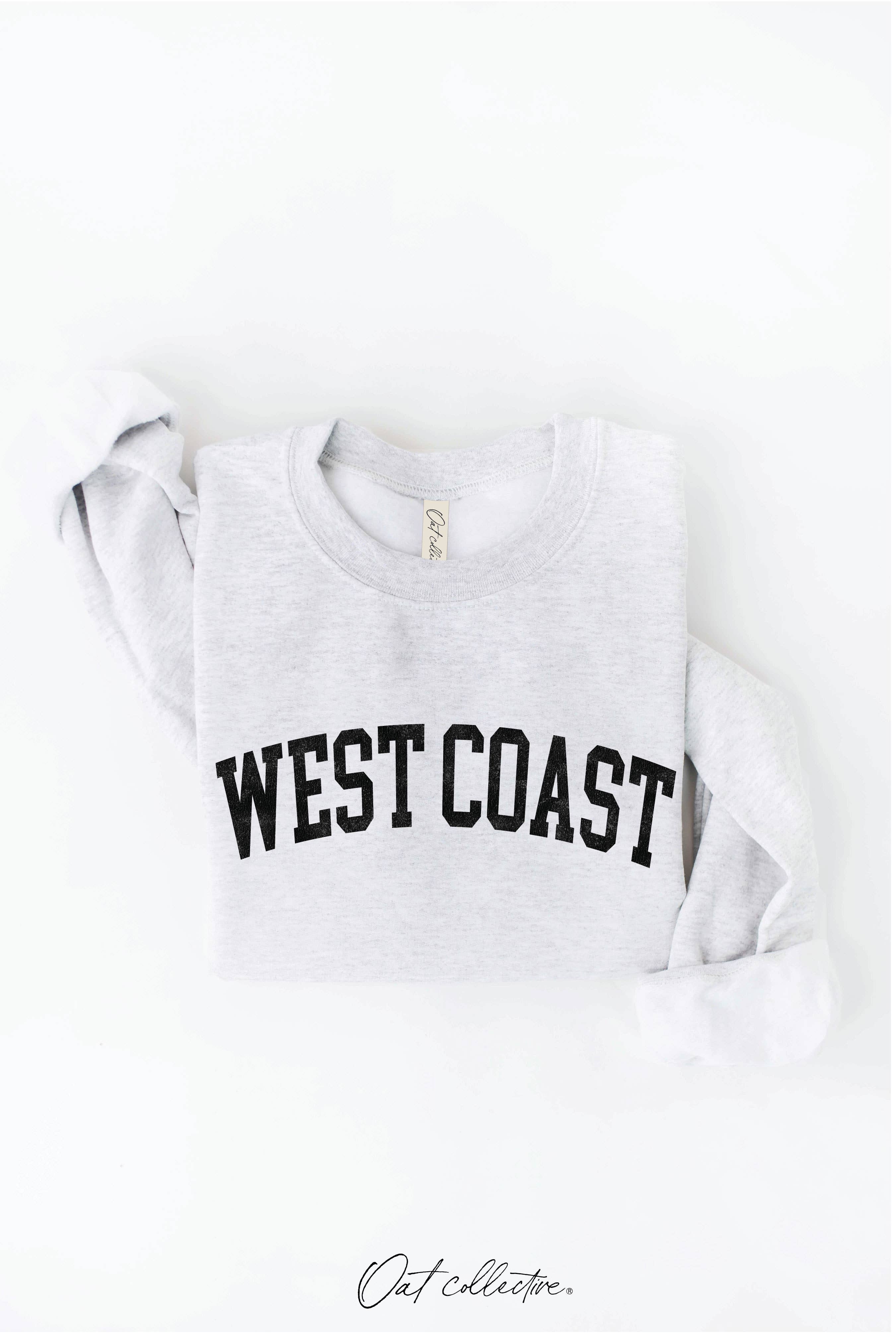 OAT COLLECTIVE – wholesale Graphic sweatshirt – Women’s – WEST COAST Graphic Sweatshirt1
