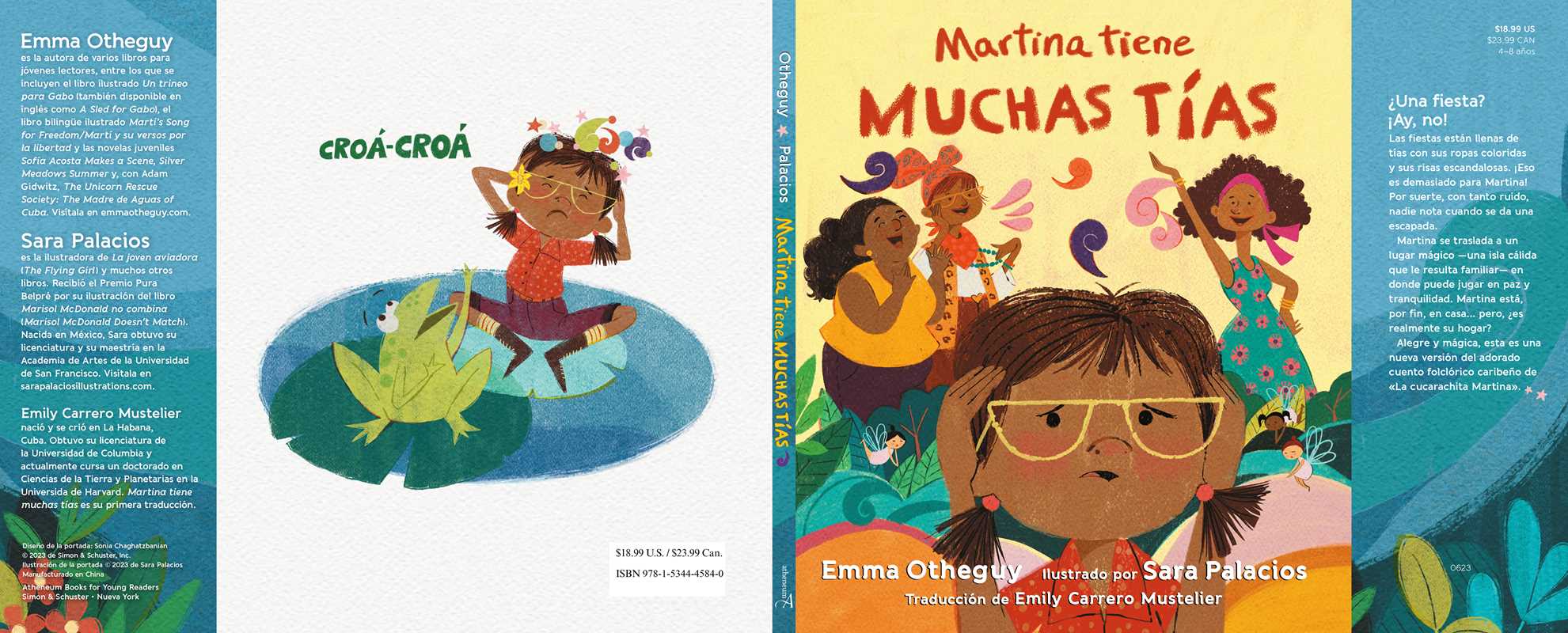 Simon & Schuster - Wholesale Early Reader Book (6-8) - Martina tiene muchas tías (Martina Has Too Many Tías) by Emma Otheguy1
