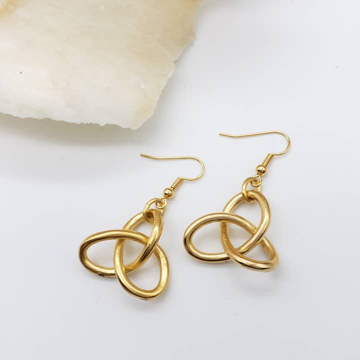 Discoveries, Inc. – Engroshandel Hængeøreringe og creoløreringe – Gordisk Knude Øreringe - Græsk/Romersk Inspireret6