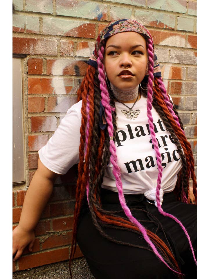 Plants Are Magic Shirt on white for wholesale on Faire