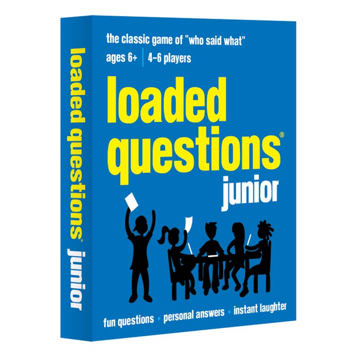 All Things Equal - A Miami Beach Game Company Since 1997 - Wholesale Card Game - Loaded Questions Junior - Card Game