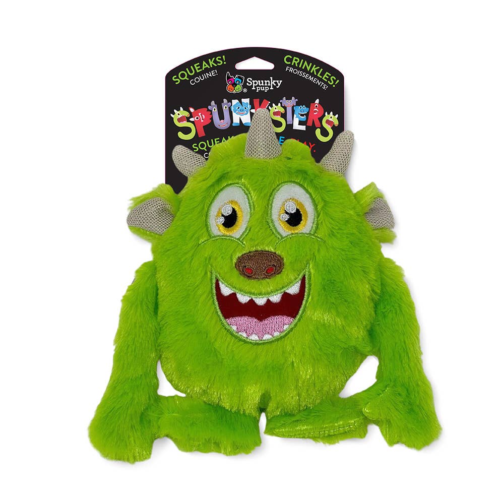 Spunky Pup - Wholesale Pet Squeaky Toy - Dog - Spunksters - Monster Plush with Squeaker3