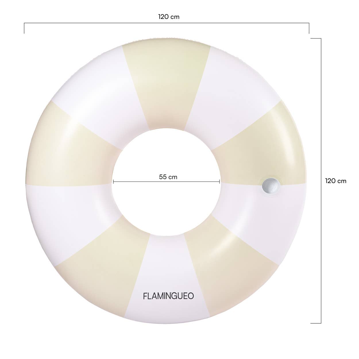 Flamingueo - Wholesale Beach Accessories - Giant beige donut float4