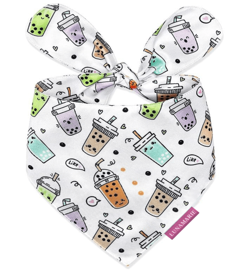 LunaMarie - Wholesale Pet Bandana - Dog - Boba Bandana0