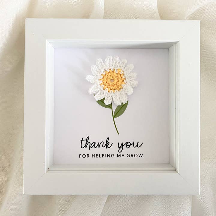 Tackgåva till lärare, undervisningskort, skola, ram för wholesale av Fifi's Handcrafted