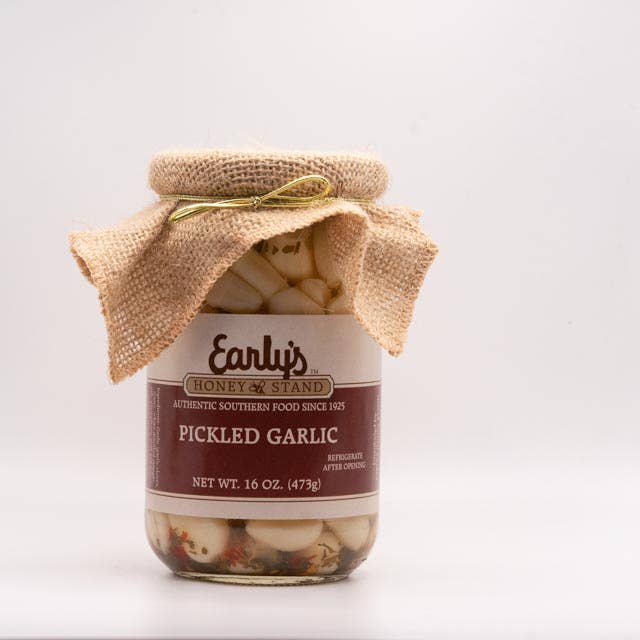Pickled Garlic for wholesale by Early's Honey Stand