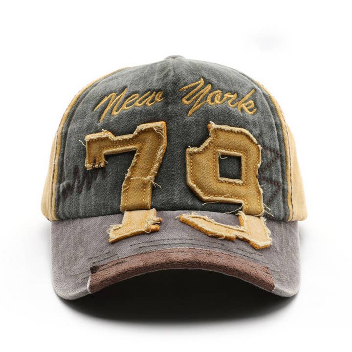 NINEXIS - Wholesale Baseball Cap - Women's - CWAH3225_KOREAN WASHED OLD SUN PROTECTION BASEBALL CAP5