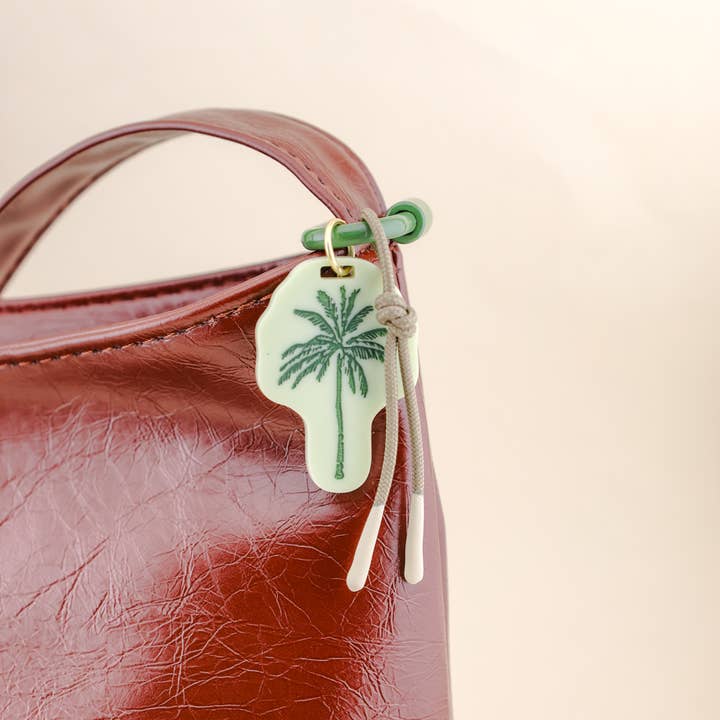Freshwater Curated Goods - Wholesale Keychain - Women's - Palm Tree Bag Charm