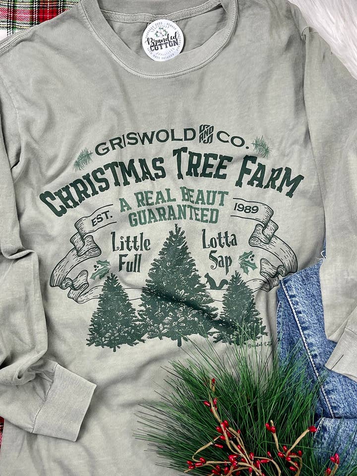 T-shirt Griswold Tree Farm pour la vente par Branded Cotton