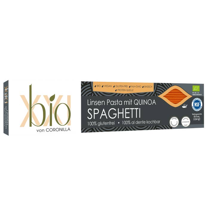 BIOXXI - Wholesale Pasta - BIO protein spaghetti from royal quinoa, rice, lentils