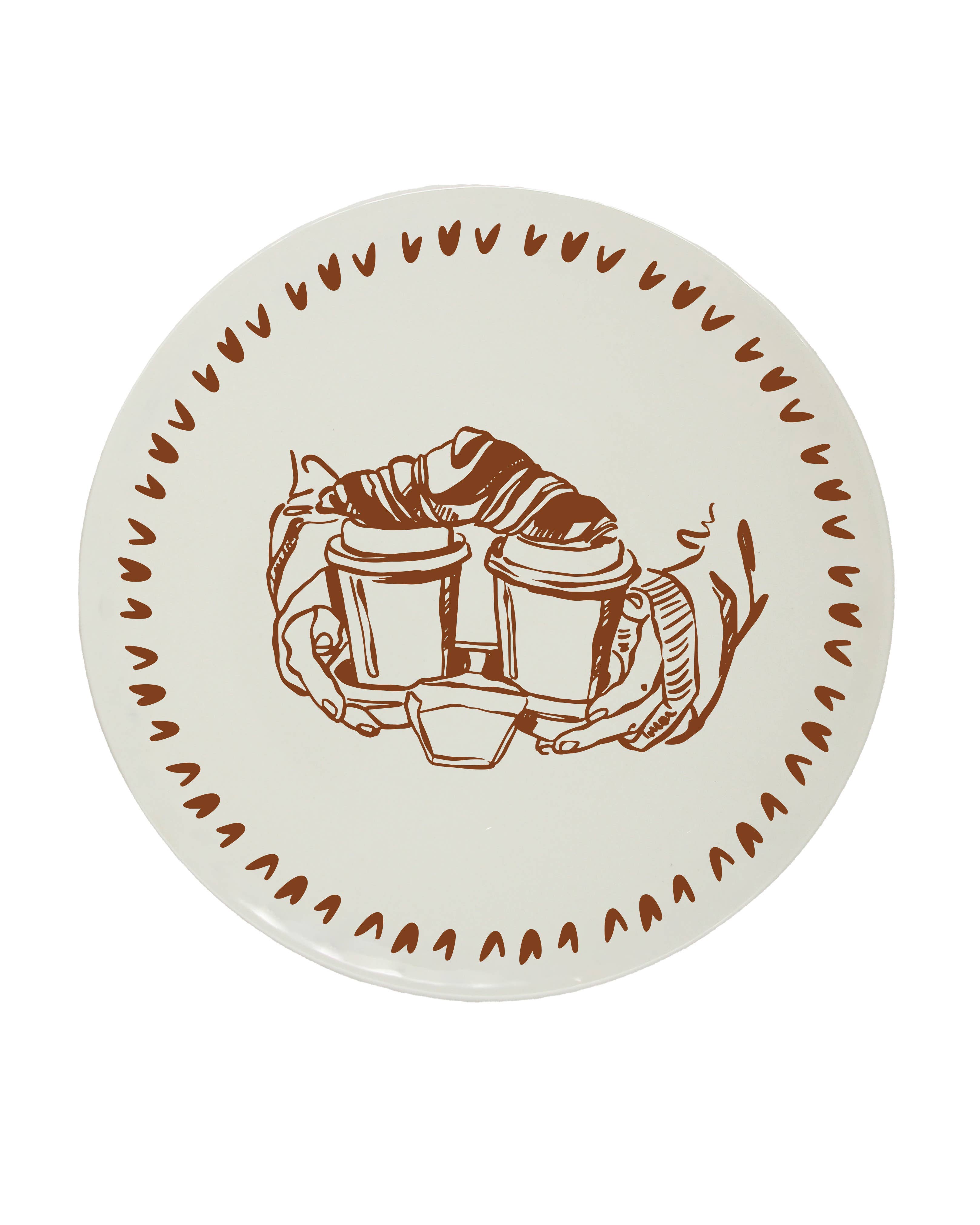 Pó de Barro - Wholesale Dinner Plate - Dessert Plate Breakfast Coffee Mood 0