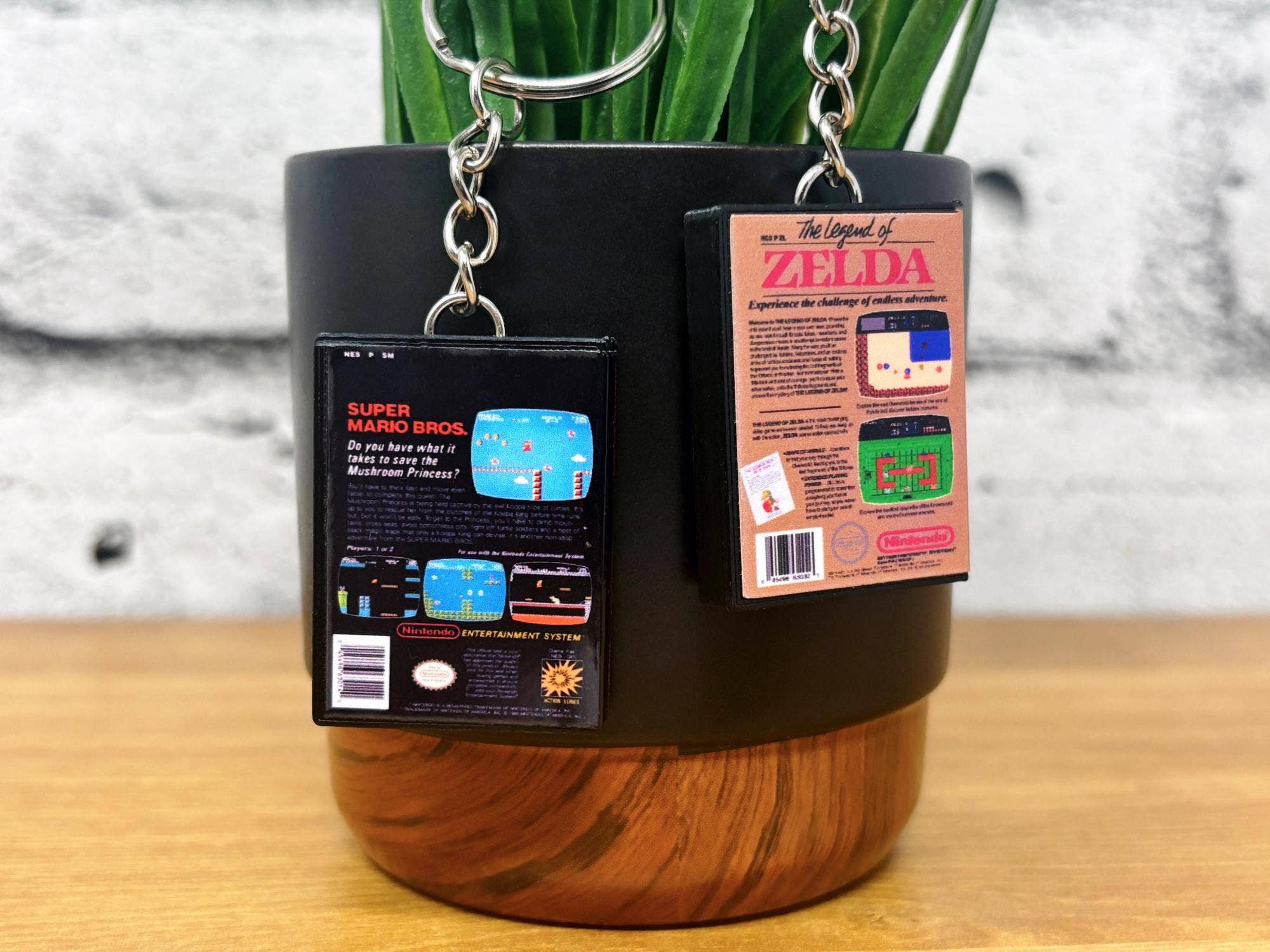 BitsyLabs - Vendita all'ingrosso Portachiavi - Unisex - Portachiavi Custodia Gioco NES3