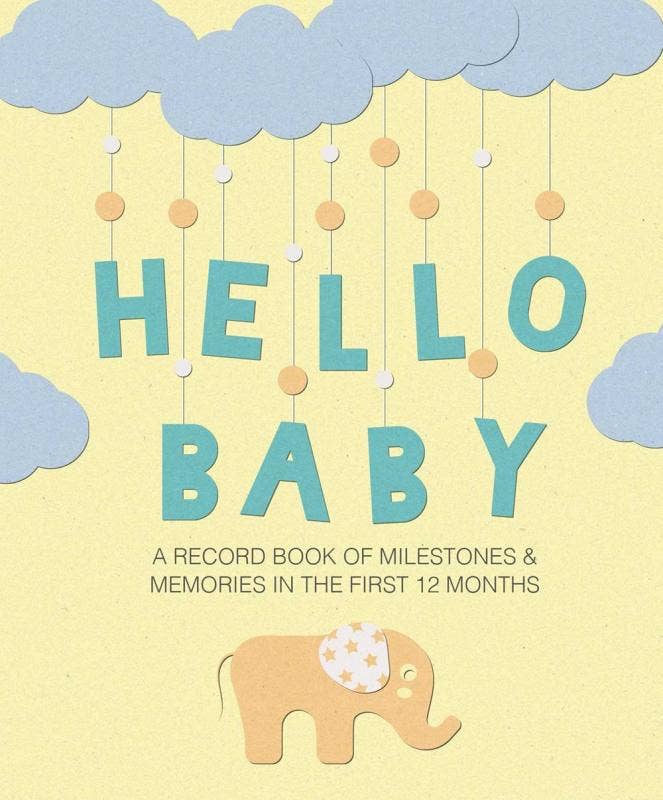 Microcosm Publishing & Distribution - Wholesale Journal/Diary - Maternity - Hello Baby: Record Book of Milestones0