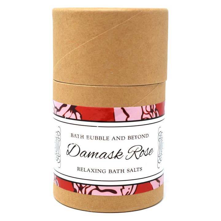 Damask Rose Bath Salts for wholesale by Bath Bubble & Beyond