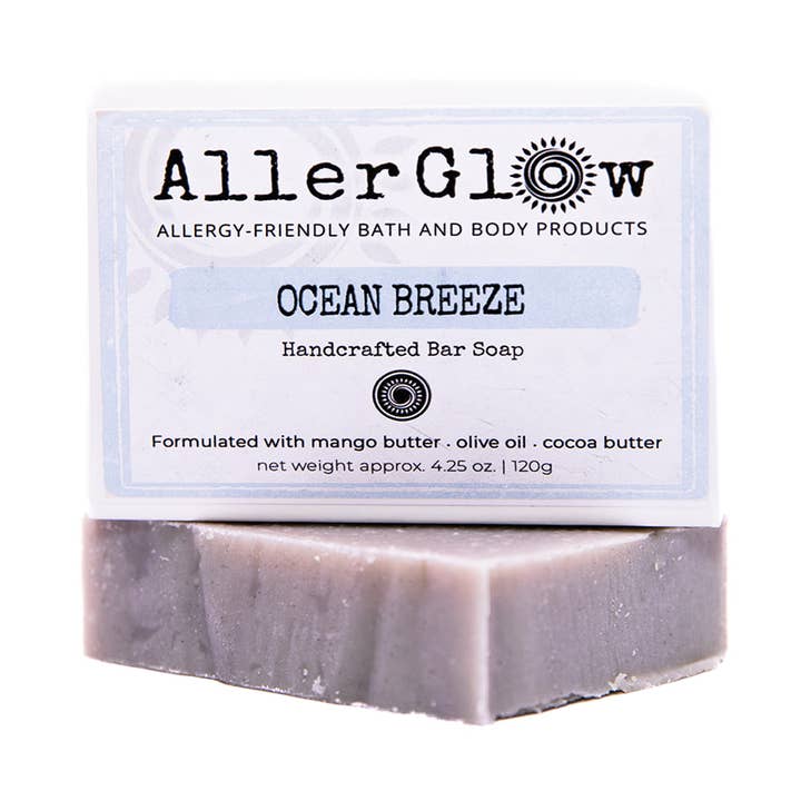 Ocean Breeze Soap for wholesale by AllerGlow