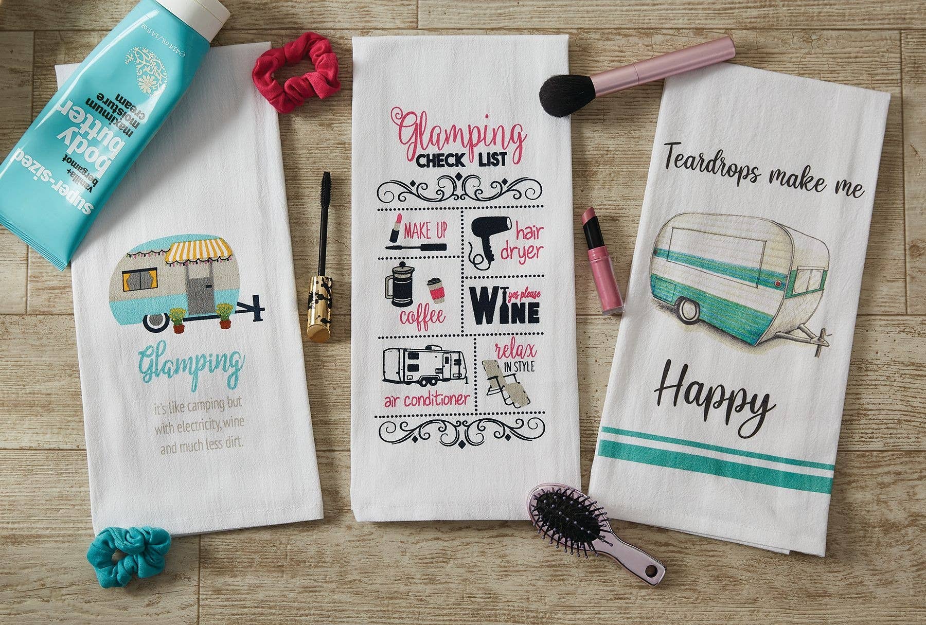 Park Designs – Engroshandel Viskestykke – Glamping Ligesom Camping Trykt Viskestykke1