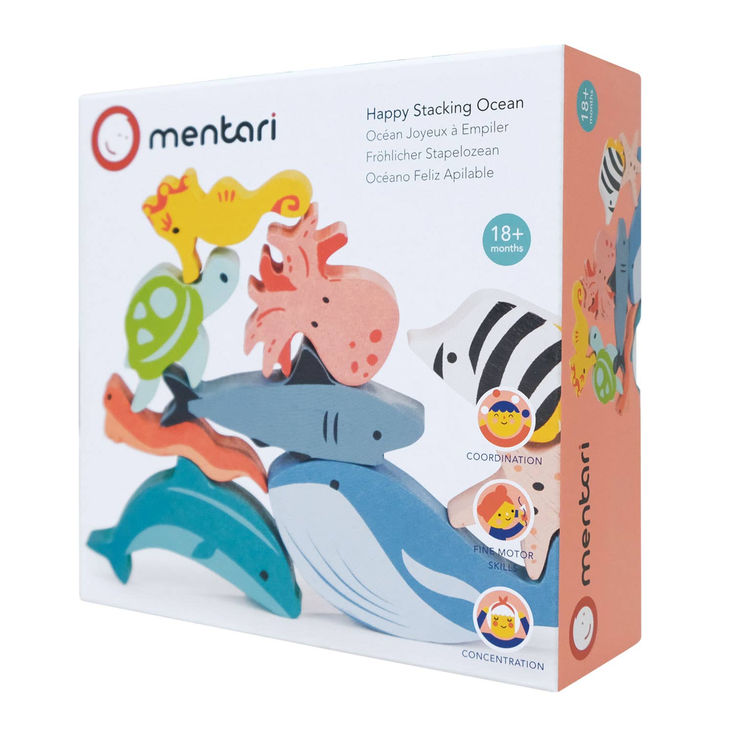 Mentari Toys - Wholesale Wood Toy - Kids - Happy Stacking Ocean3