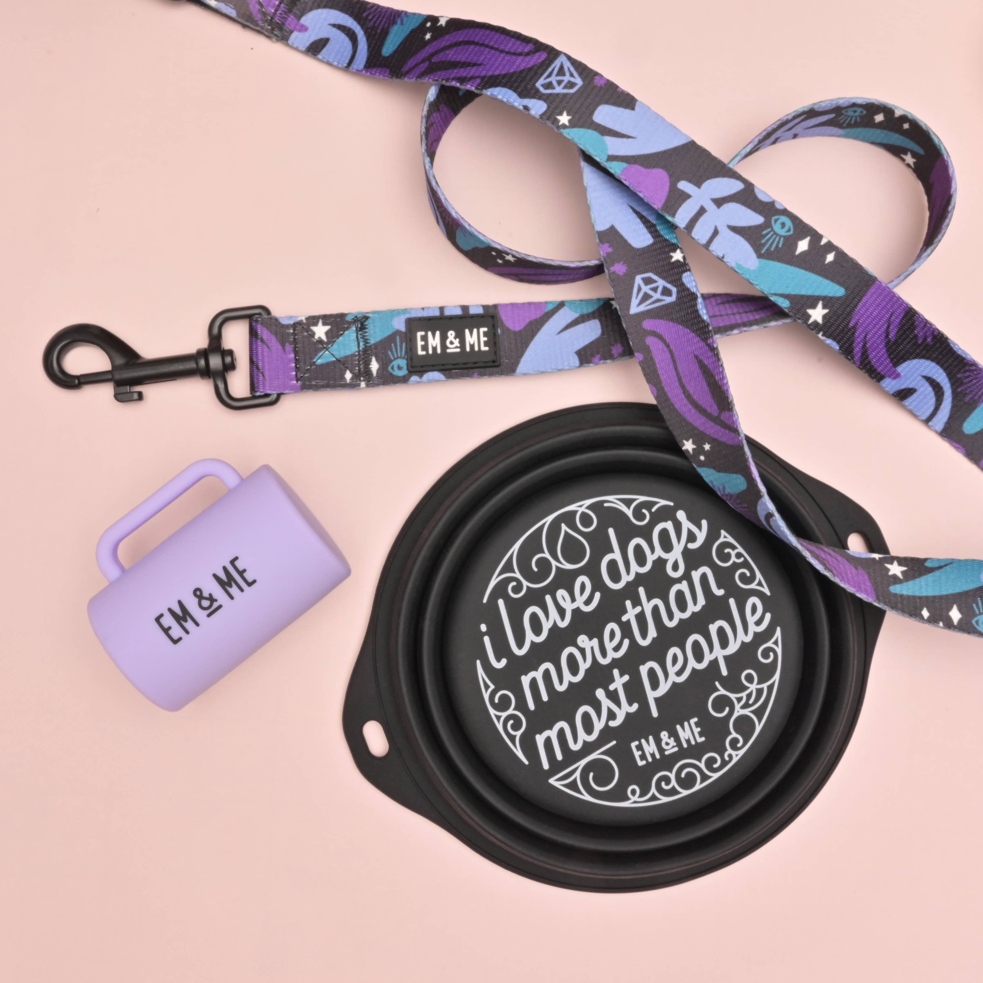 Em And Me Studio - Venta al por mayor Portabolsas de excrementos - Dispensador de bolsas para excrementos "Pick up that Sh*t"7