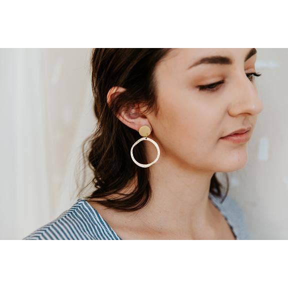 Heritage & Bloom - Wholesale Hoop Earrings - Cait Hoop Earrings1