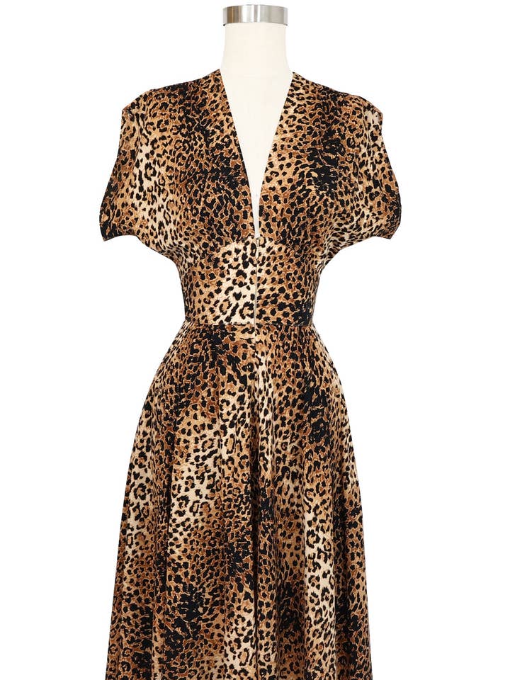 Robe Zip Claire - Léopard pour la vente par TRASHY DIVA