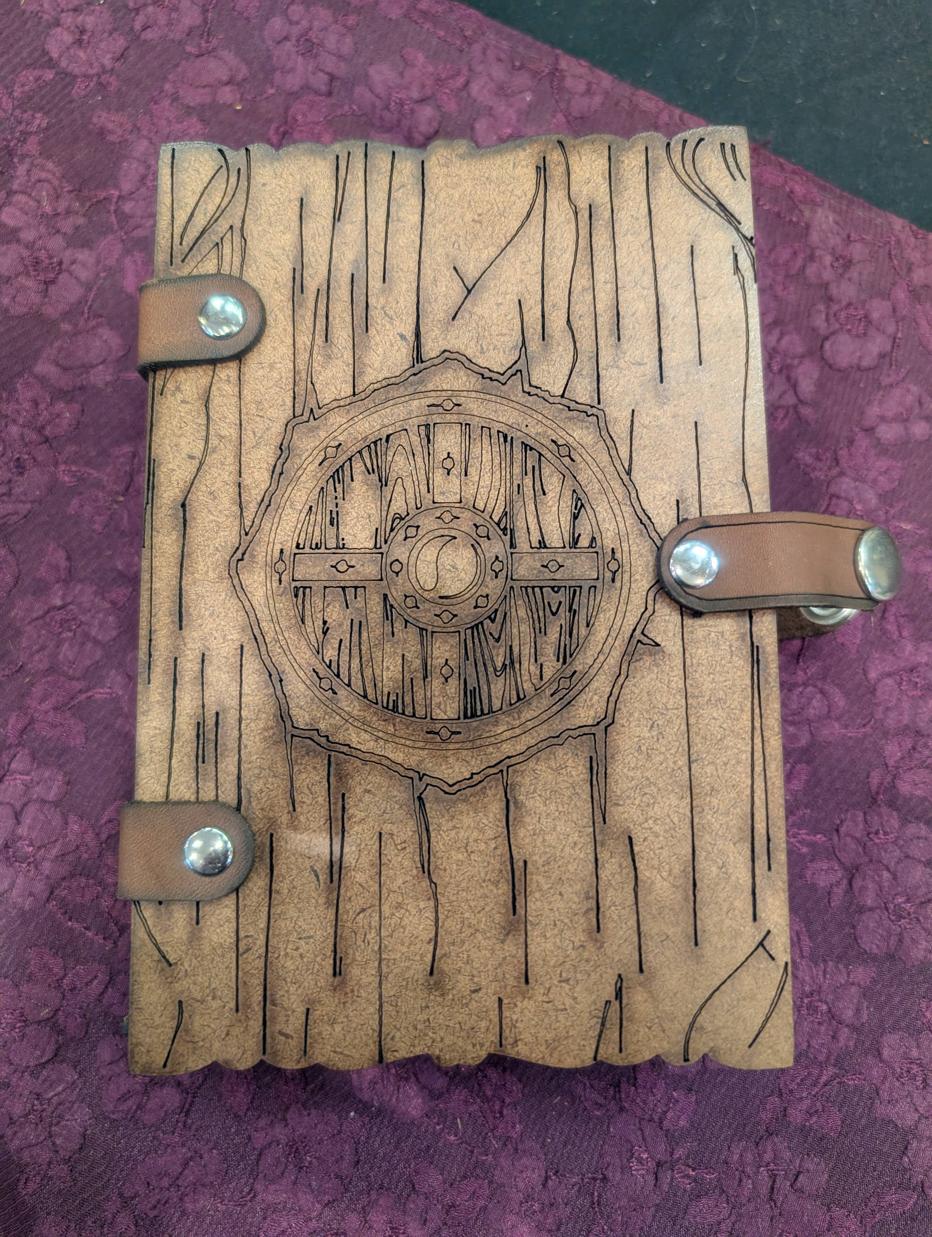 The Nerdy Wolf - Wholesale Journal/Diary - Journal Kit with Glass Dip Pen, Ink, and Wood Gift Box18