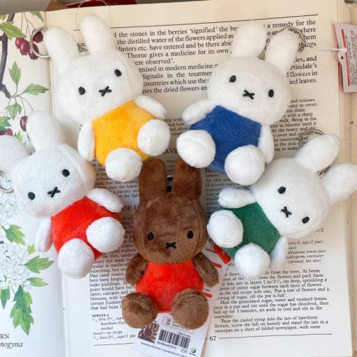 K-Wonderland - Vente Porte-clés – femme - Porte-clés porte-bonheur en peluche classique Miffy3